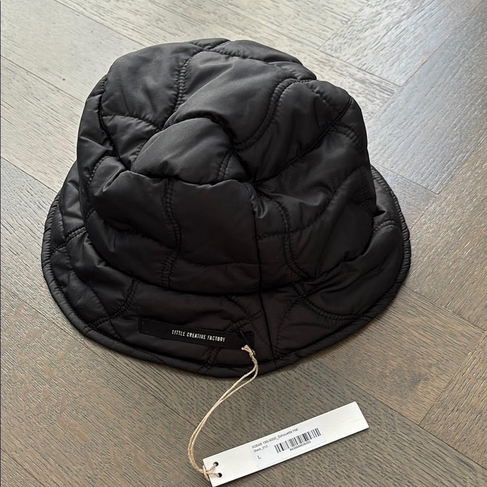 Little creative factory Black Quilted Bucket Hat